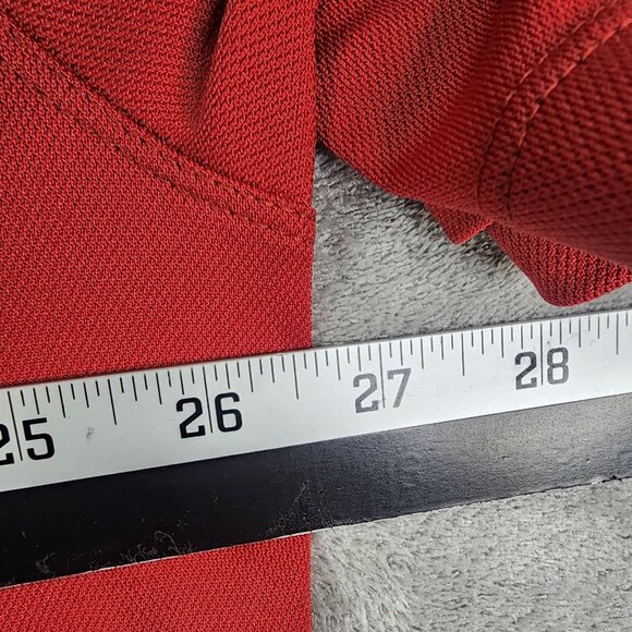 Men's Nike Golf Red Polo Shirt Dri-Fit Spartan Embroidery Short Sleeve Size XXL - Picture 9 of 11